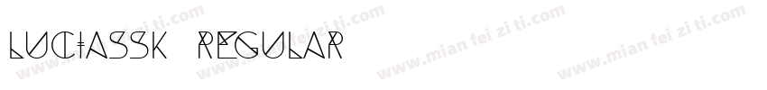 LuciaSSK Regular字体转换